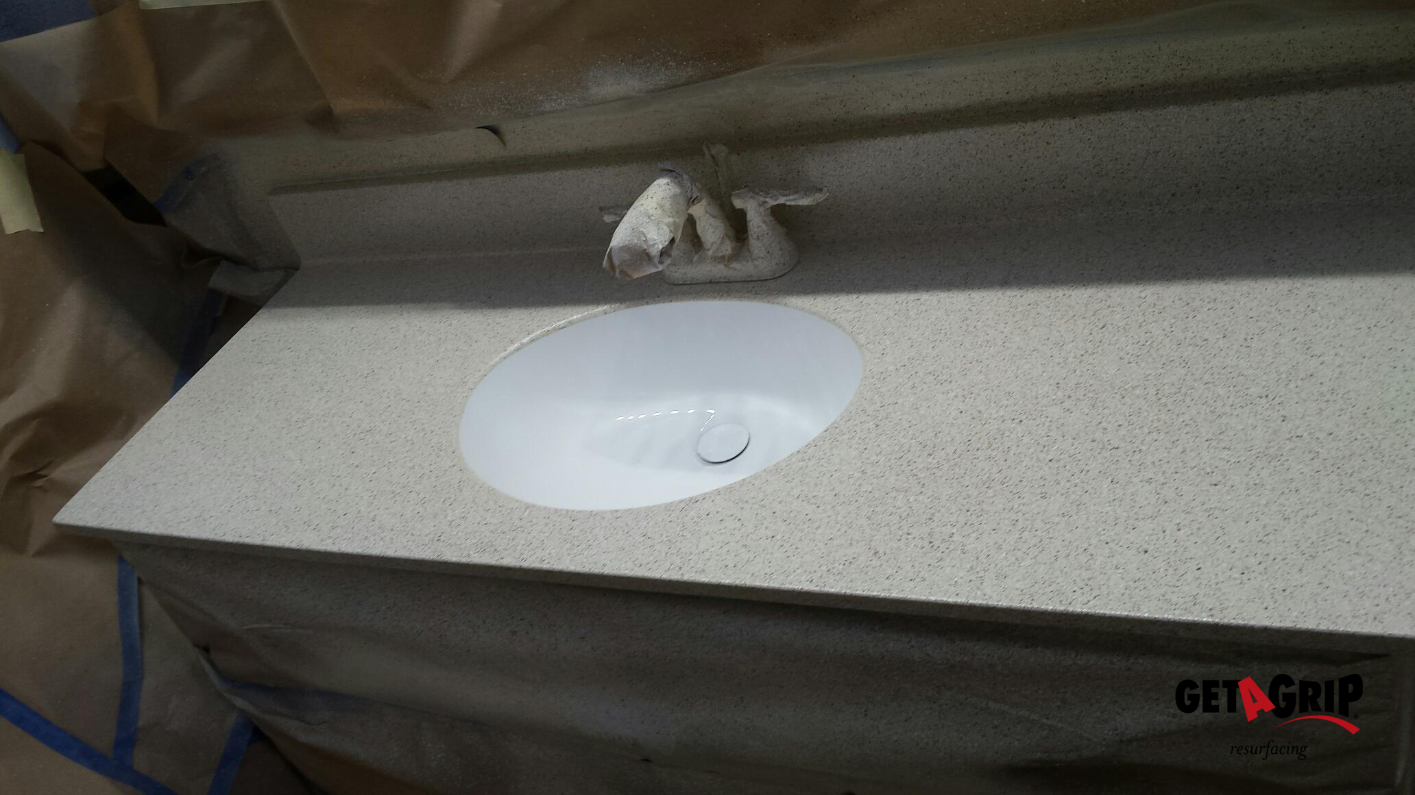 Bathroom Vanity Countertop Resurfacing