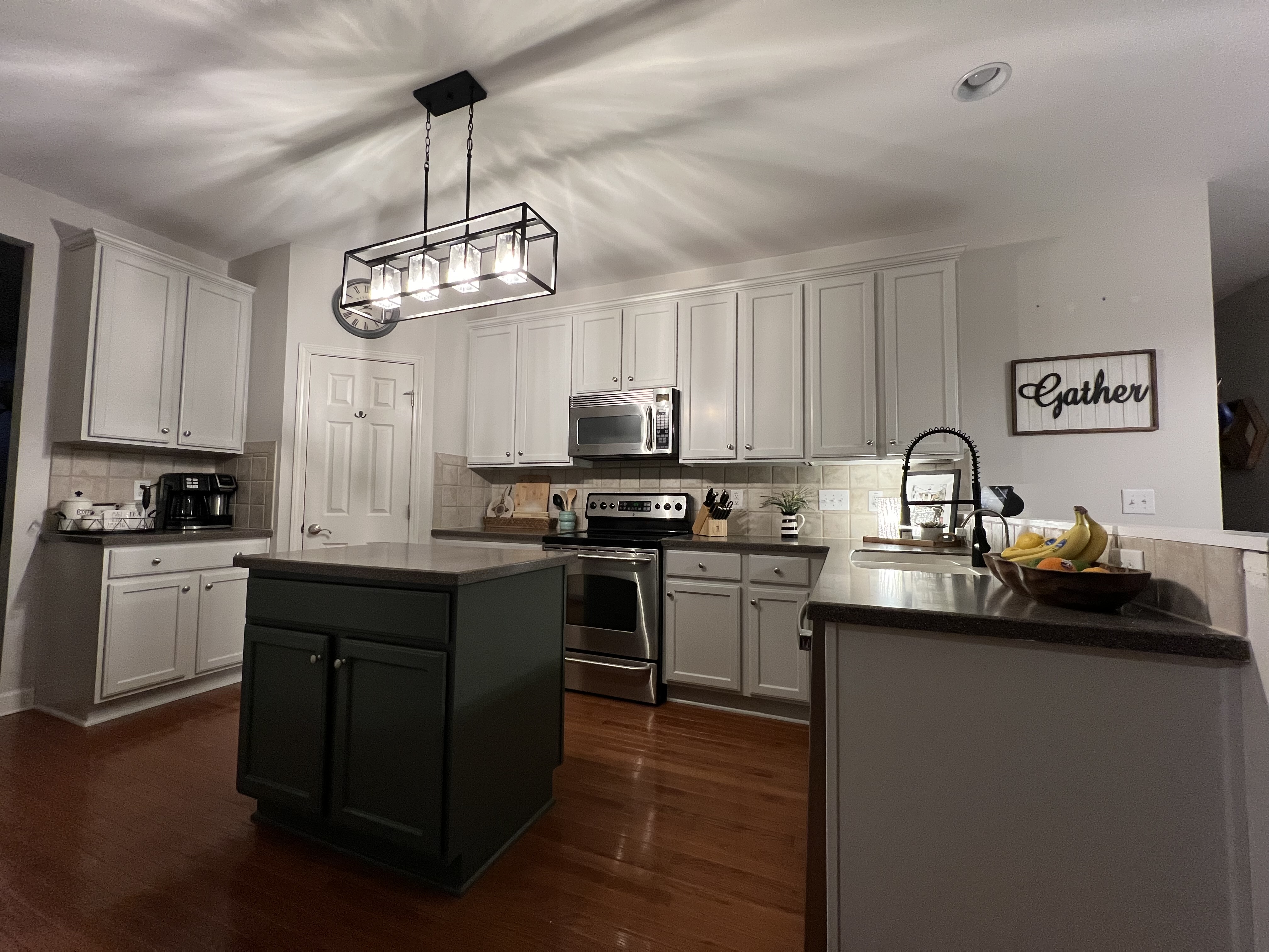 Kitchen Cabinet Transformation - After